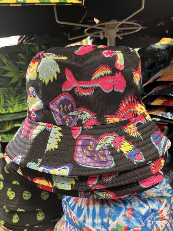 Fishbone Bucket Hat