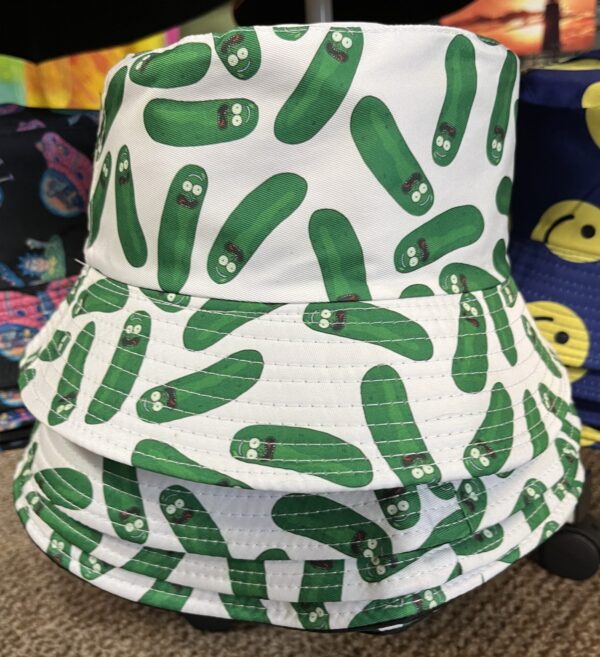 Pickle Rick Bucket Hat 3