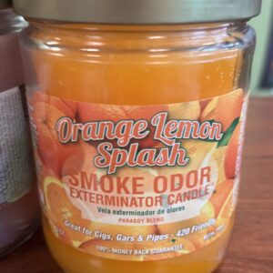 Smoke Odor Exterminator Candle – Orange Lemon Splash