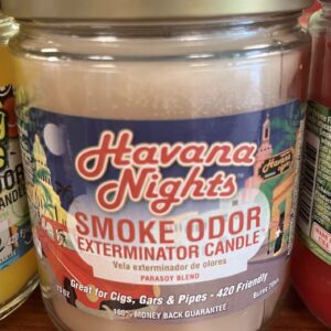 Smoke Odor Exterminator Candle – Havana Nights