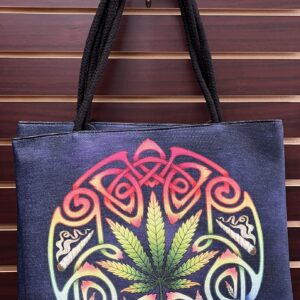 Canvas Tote Bag – Trippy Leaf