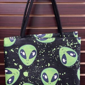 Canvas Tote Bag – Alien Head