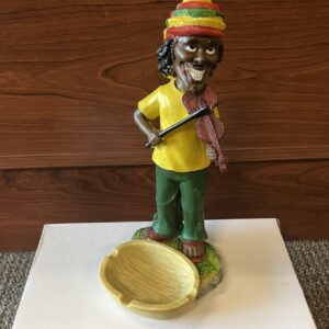 Rasta Ashtray Figurine *Medium* – Jamaican Man (Style 1)