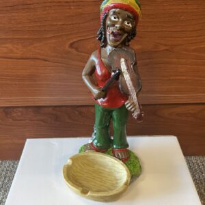 Rasta Ashtray Figurine *Medium* – Jamaican Woman (Style 2)