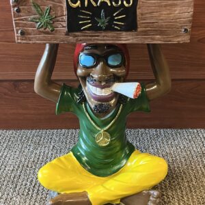 Rasta Ashtray Figurine *XL* – Jamaican Man (Style 1)