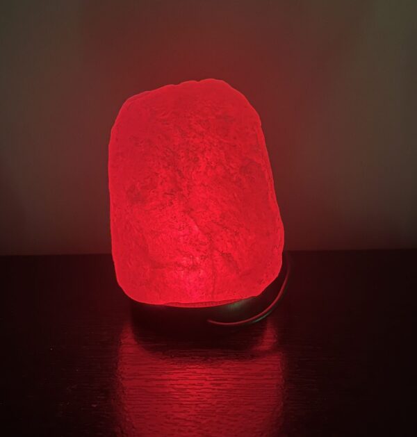 Salt Rock Lamp Red