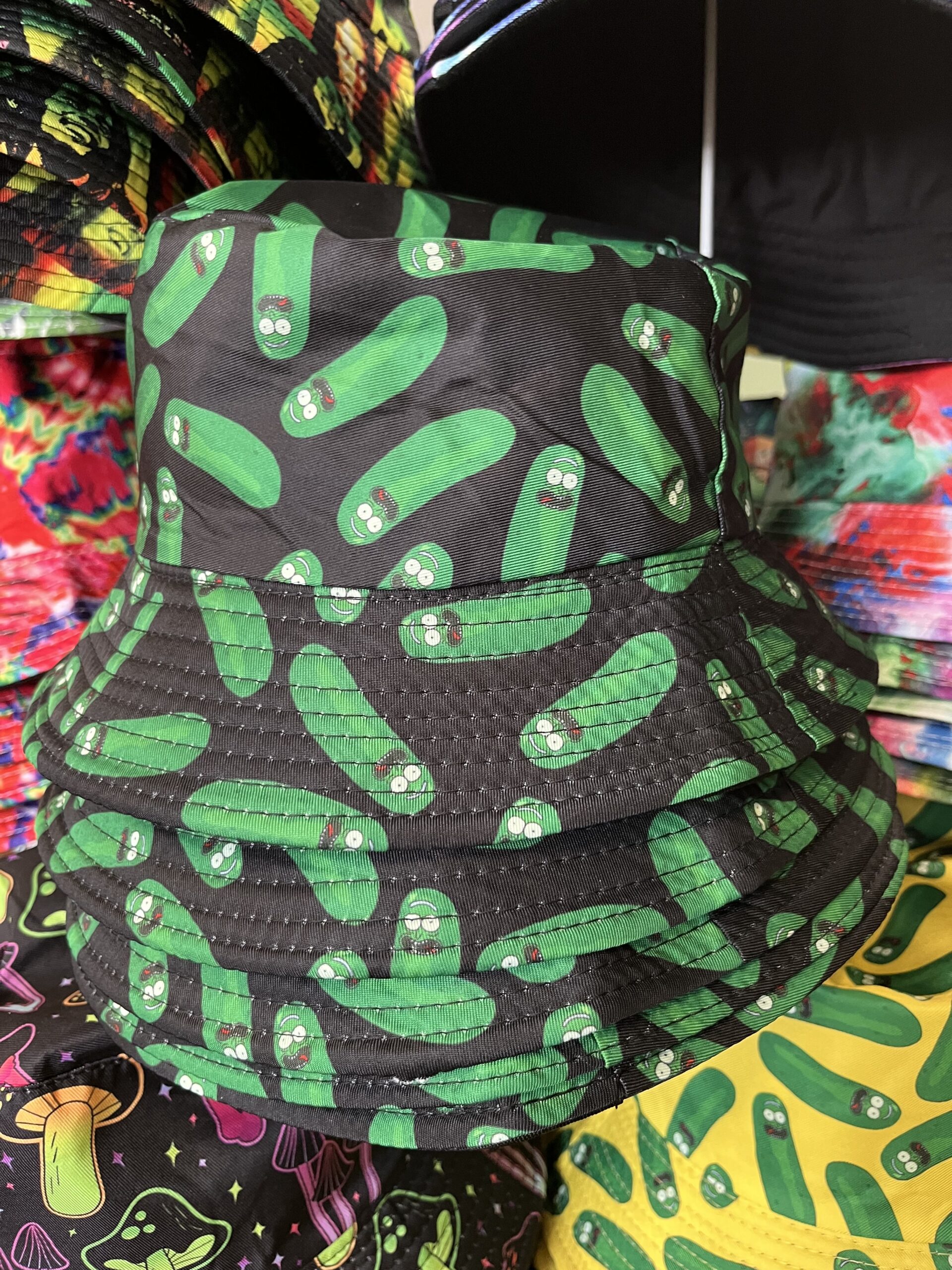 Pickle Rick Bucket Hat