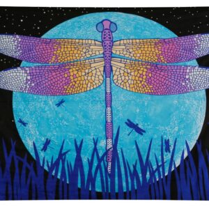 Tapestry – Glow in the Dark Dragonfly Moon 60×90