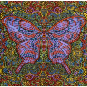 Tapestry – 3D Butterfly Daydream 60×90