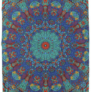 Tapestry – 3D Blue Burst 60×90