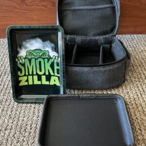 SmokeZilla Smell Proof Locking Storage Bag – Grey