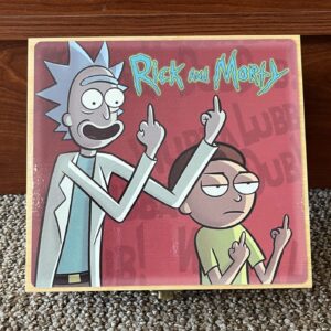 Novelty Storage Box (7.5″x7.5″) – Rick and Morty