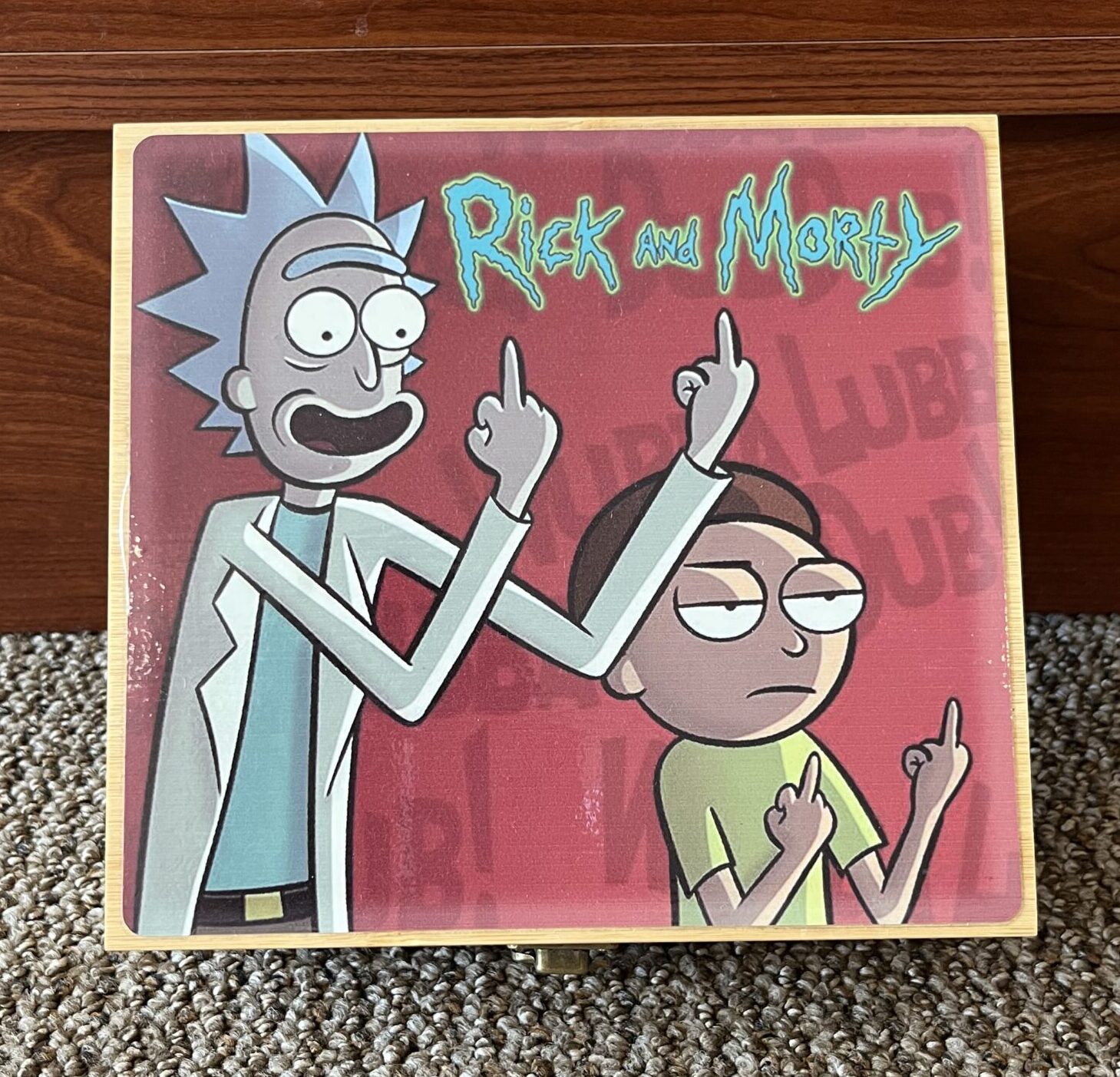 Rick and Morty Storage Box Top