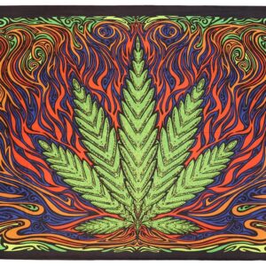 Tapestry – 3D Fire Leaf 60×90