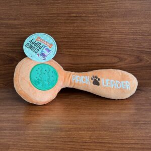 Stoned Puppy Plush Squeak Toy – Pack Leader Pipe